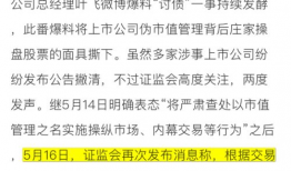 叶飞最新爆料的上市公司